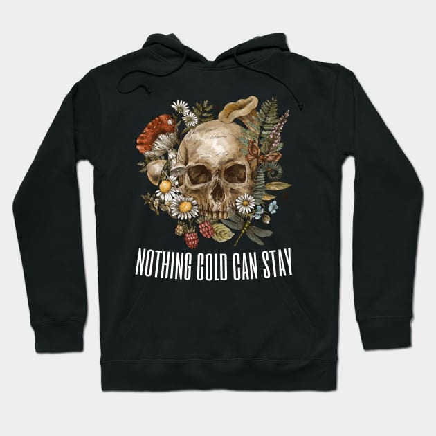 "nothing good can stay" aesthetic tee Hoodie by byTimmyVelvet